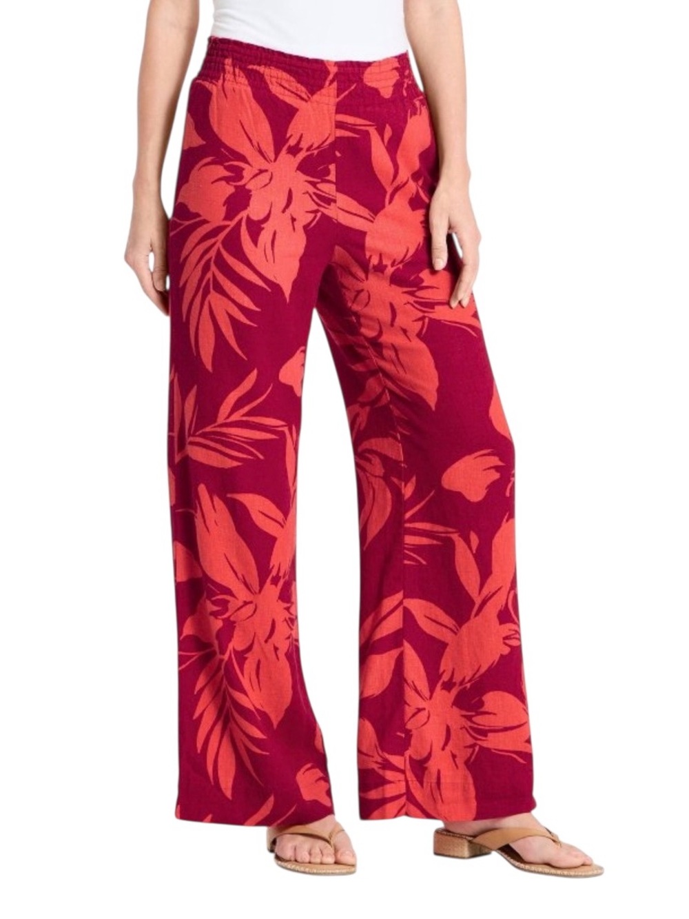 A New Day High-Rise Linen Wide Leg Pull-On
Pants Sz XXL NWT